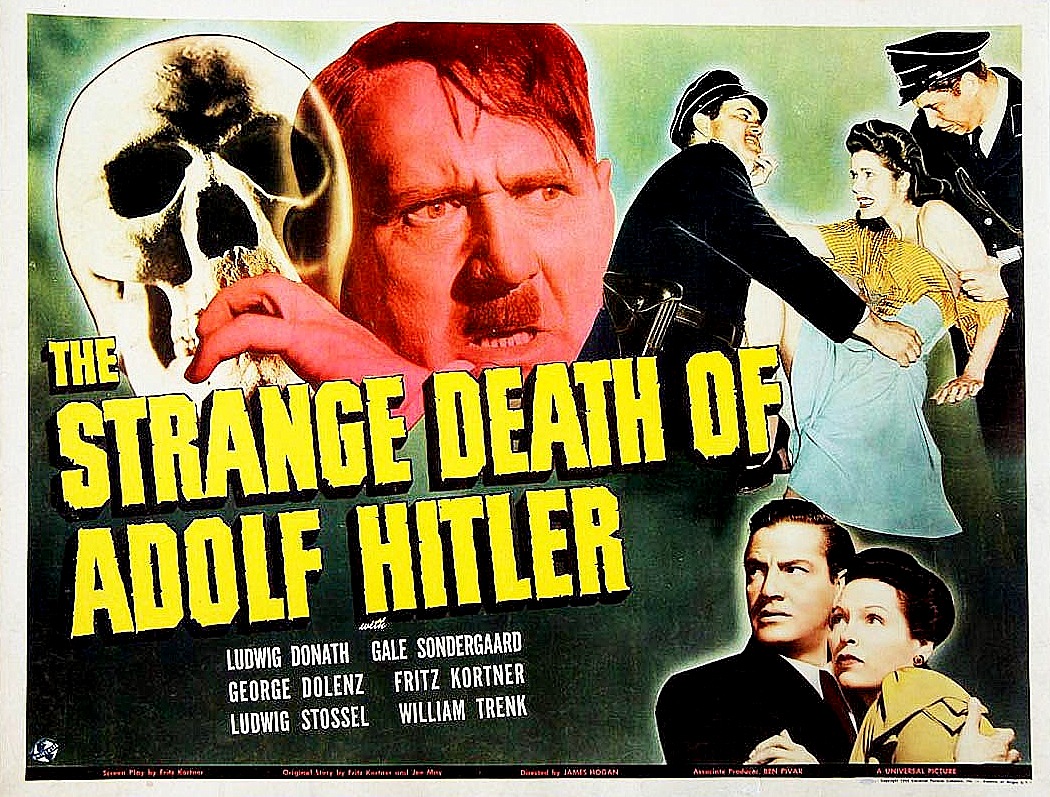 affiche du film The Strange Death of Adolf Hitler
