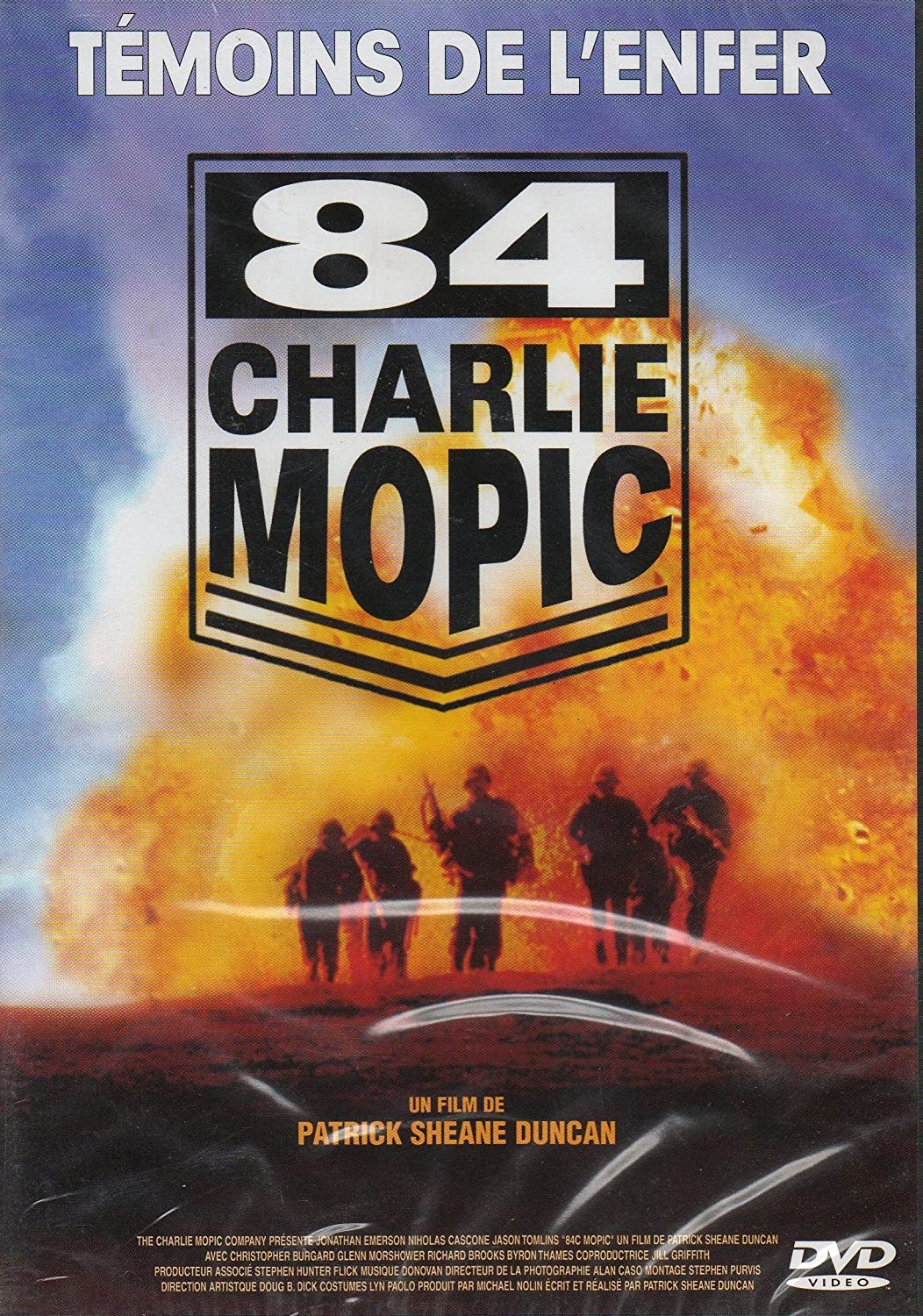 affiche du film témoins de l'enfer  : 84 Charlie Mopic