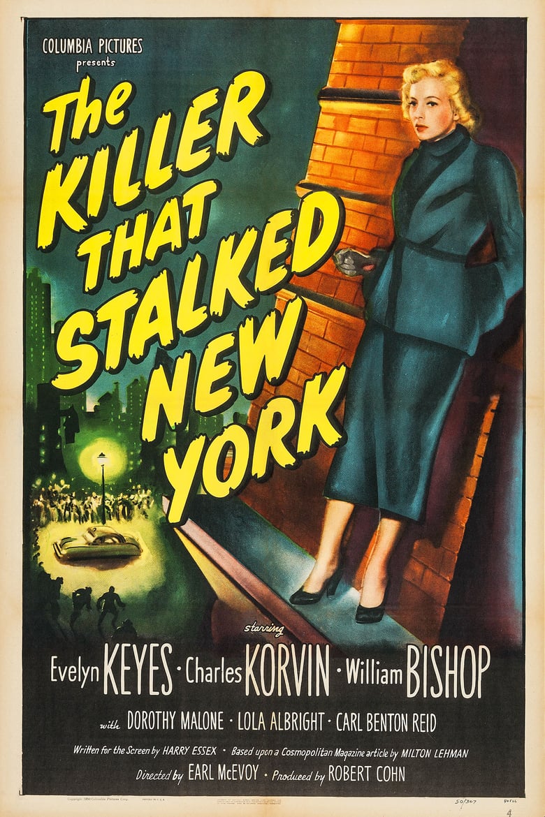affiche du film The Killer That Stalked New York