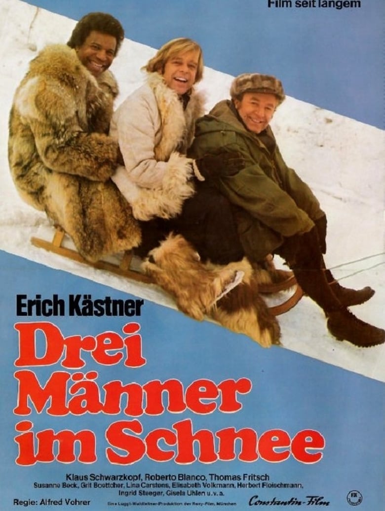 affiche du film Drei Männer im Schnee