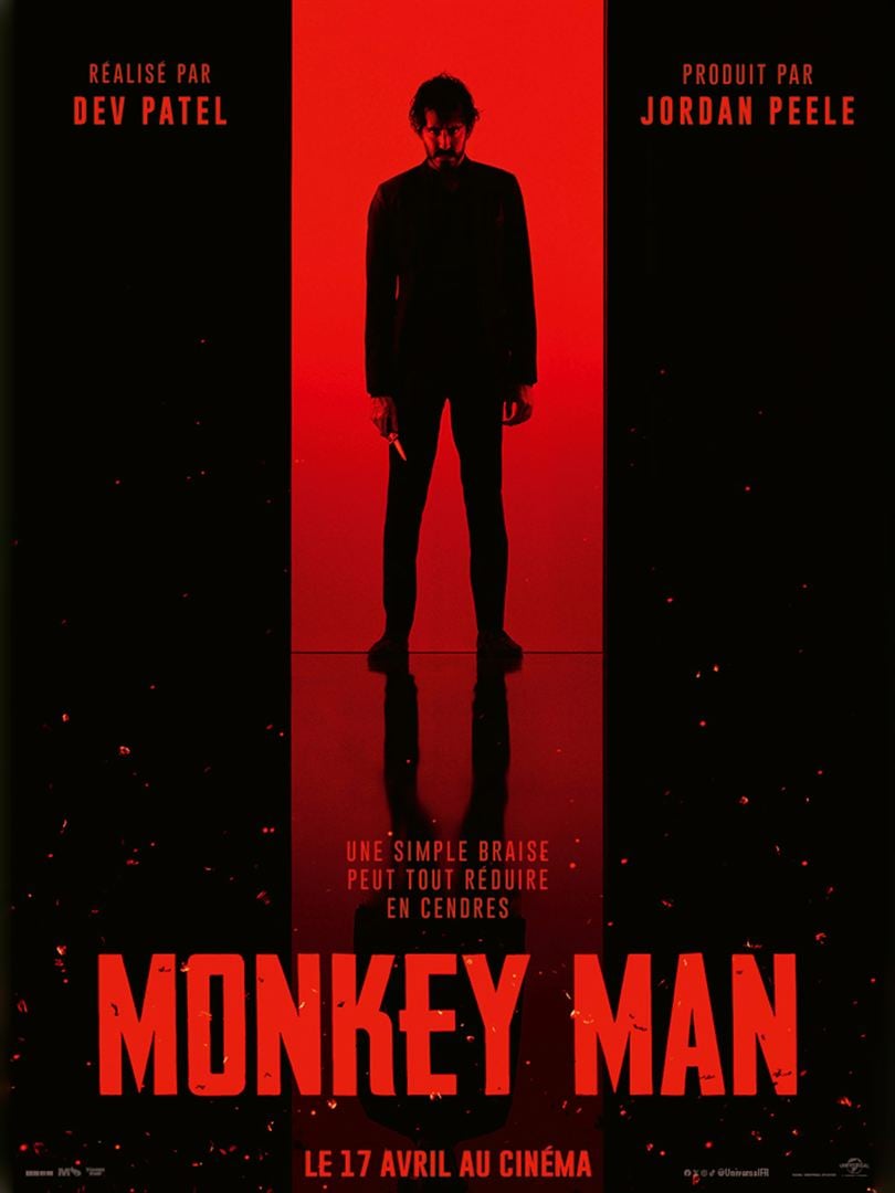 affiche du film Monkey Man