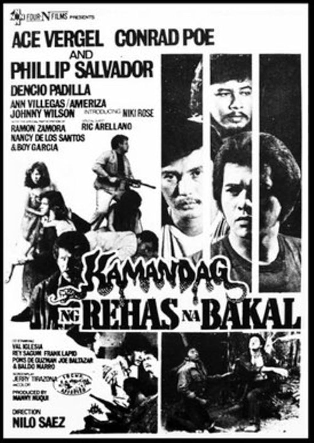 affiche du film Kamandag ng rehas na bakal