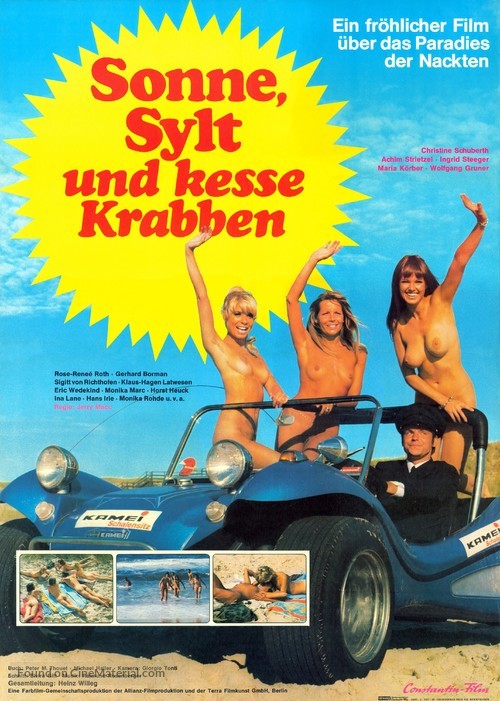 affiche du film Sonne, Sylt und kesse Krabben