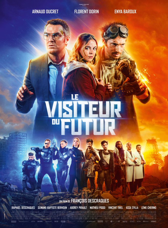 affiche du film Le Visiteur du Futur : le film