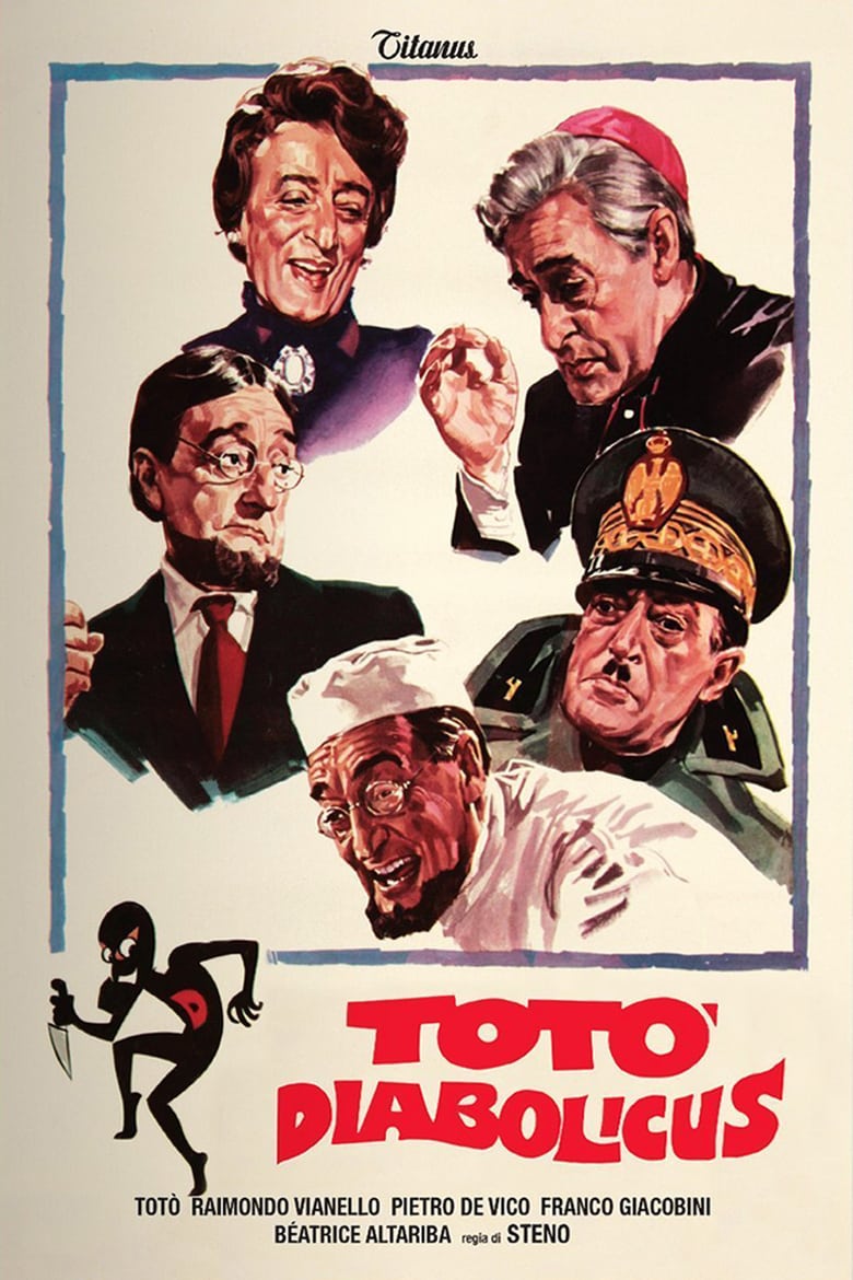 affiche du film Toto diabolique