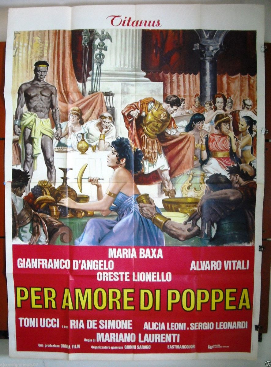 affiche du film Per amore di Poppea