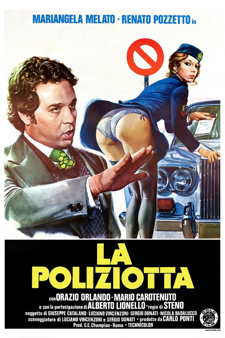 affiche du film La poliziotta