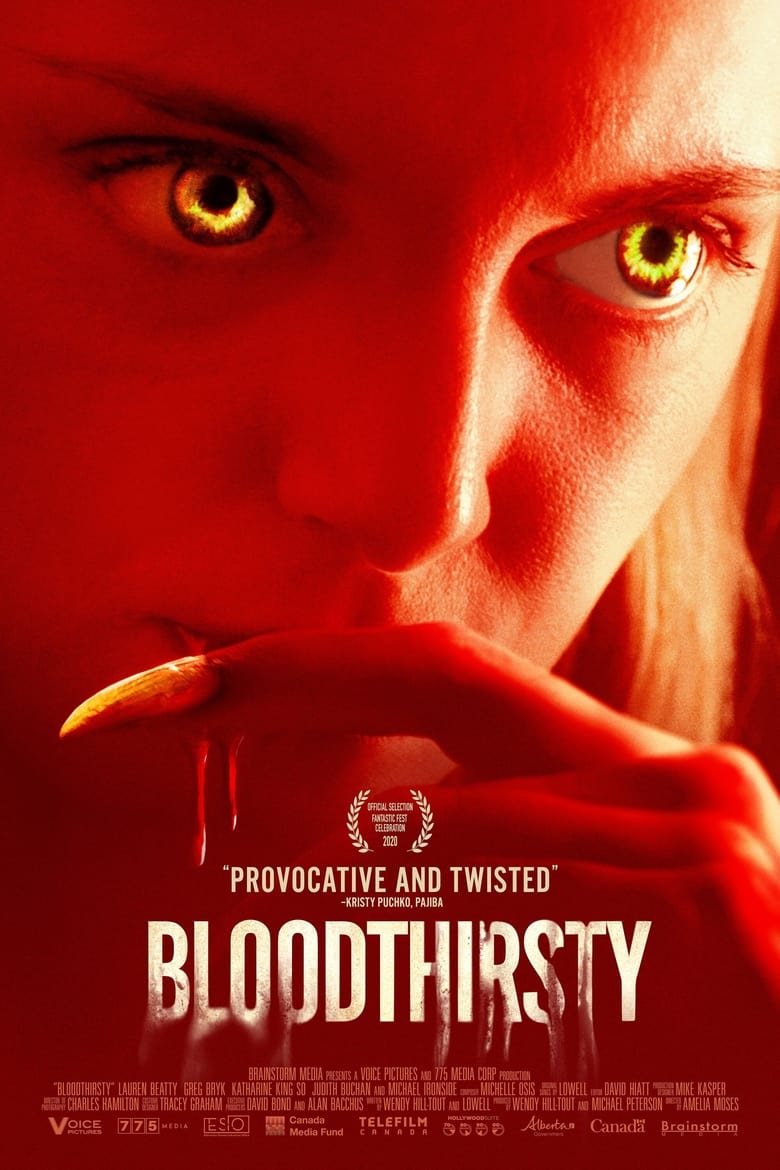 affiche du film Bloodthirsty