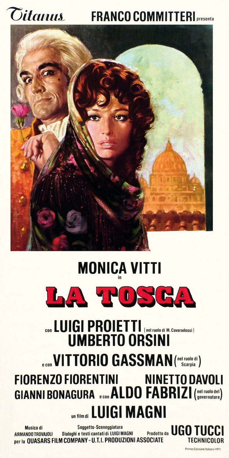 affiche du film La Tosca