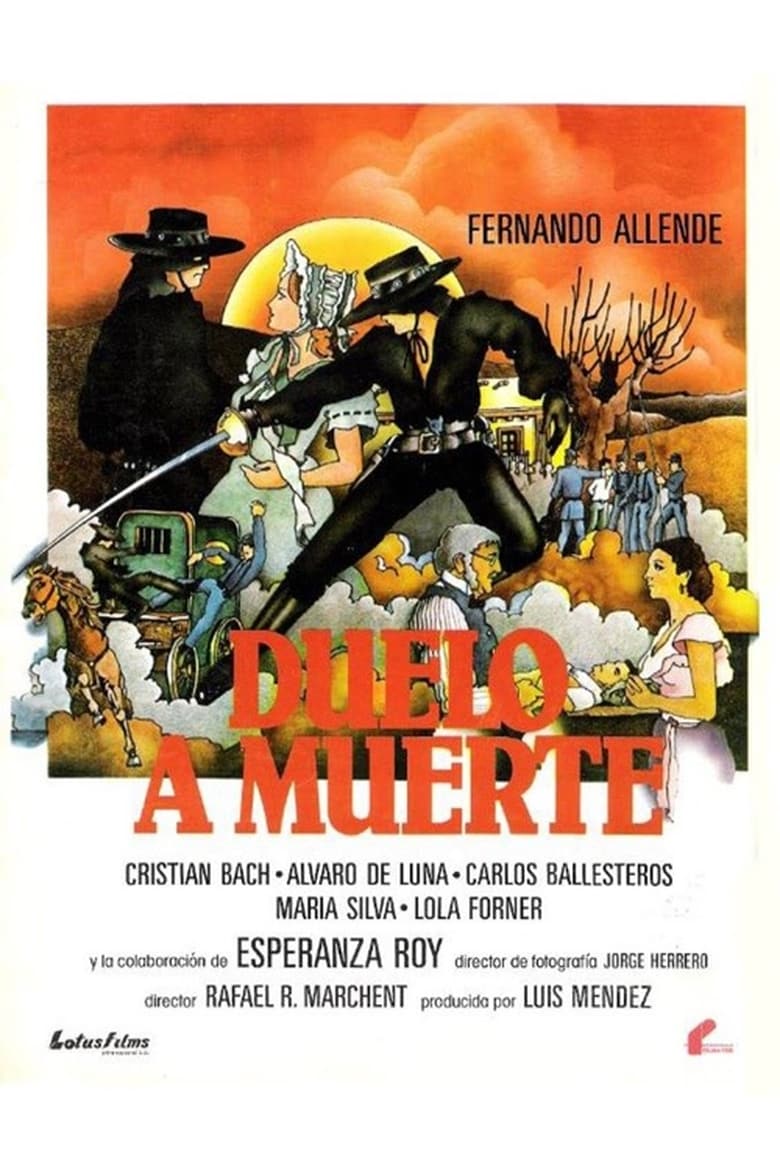affiche du film Duelo a muerte