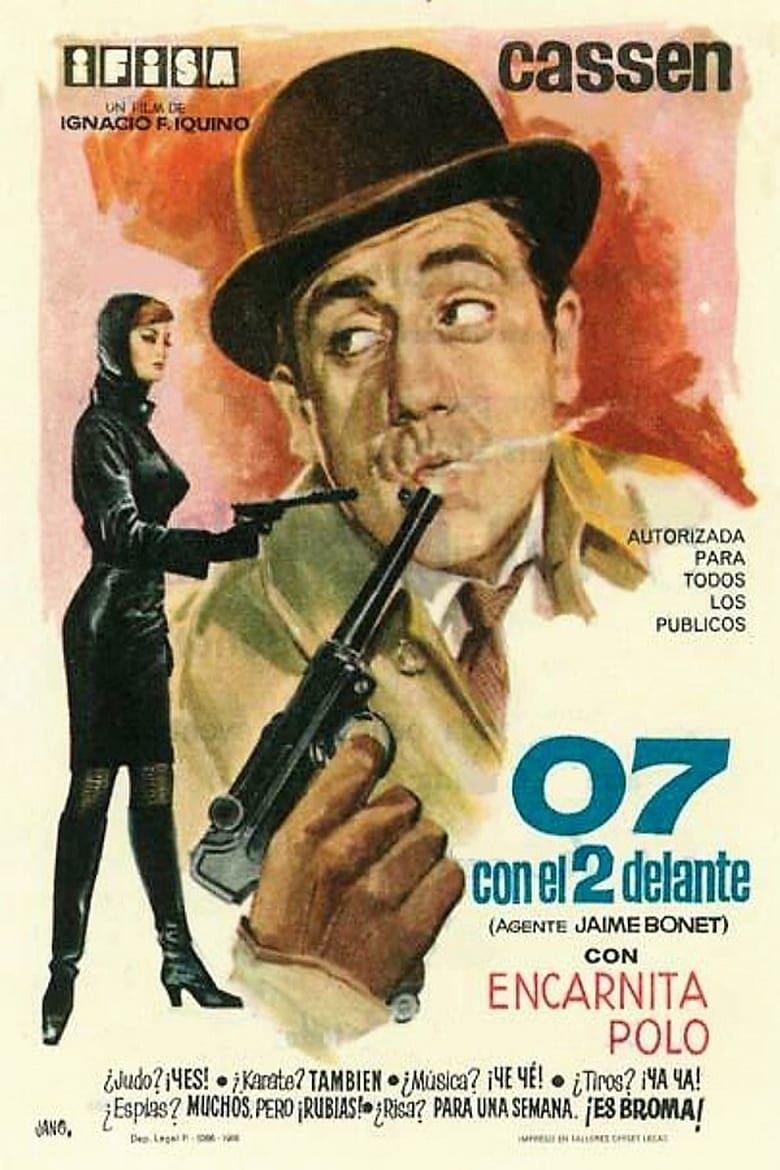 affiche du film 07 con el 2 delante (Agente: Jaime Bonet)