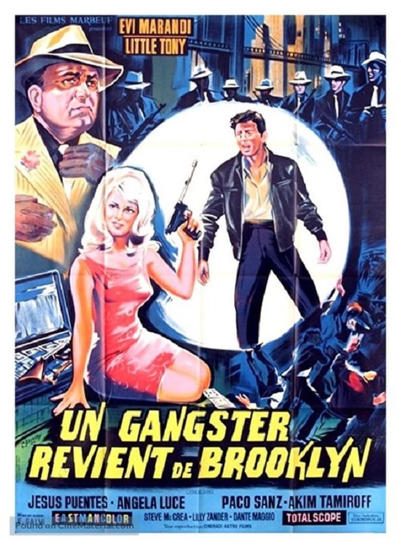 affiche du film Un gangster revient de Brooklyn