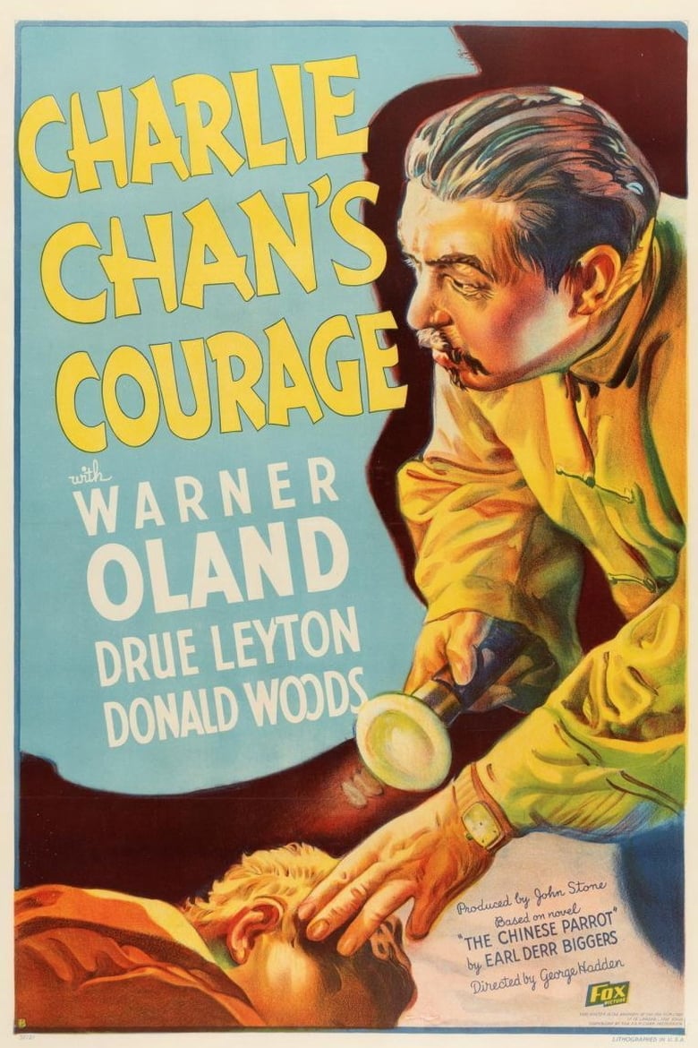 affiche du film Charlie Chan's Courage
