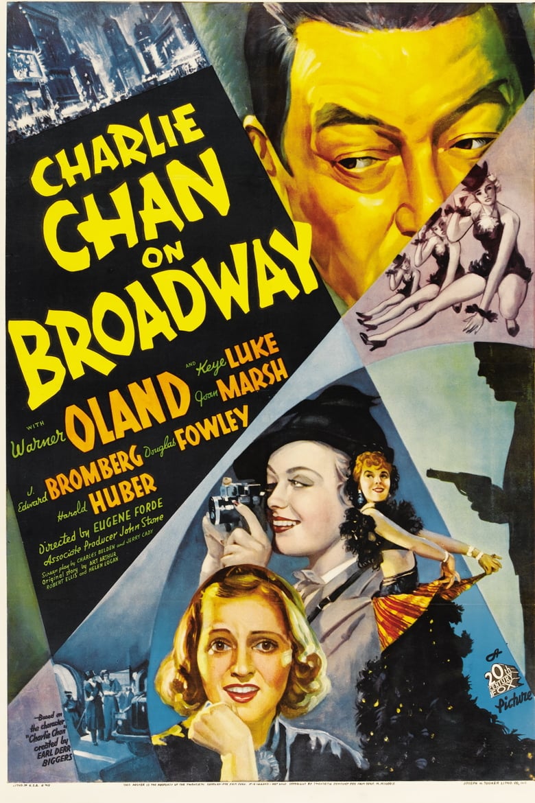 affiche du film Charlie Chan à Broadway