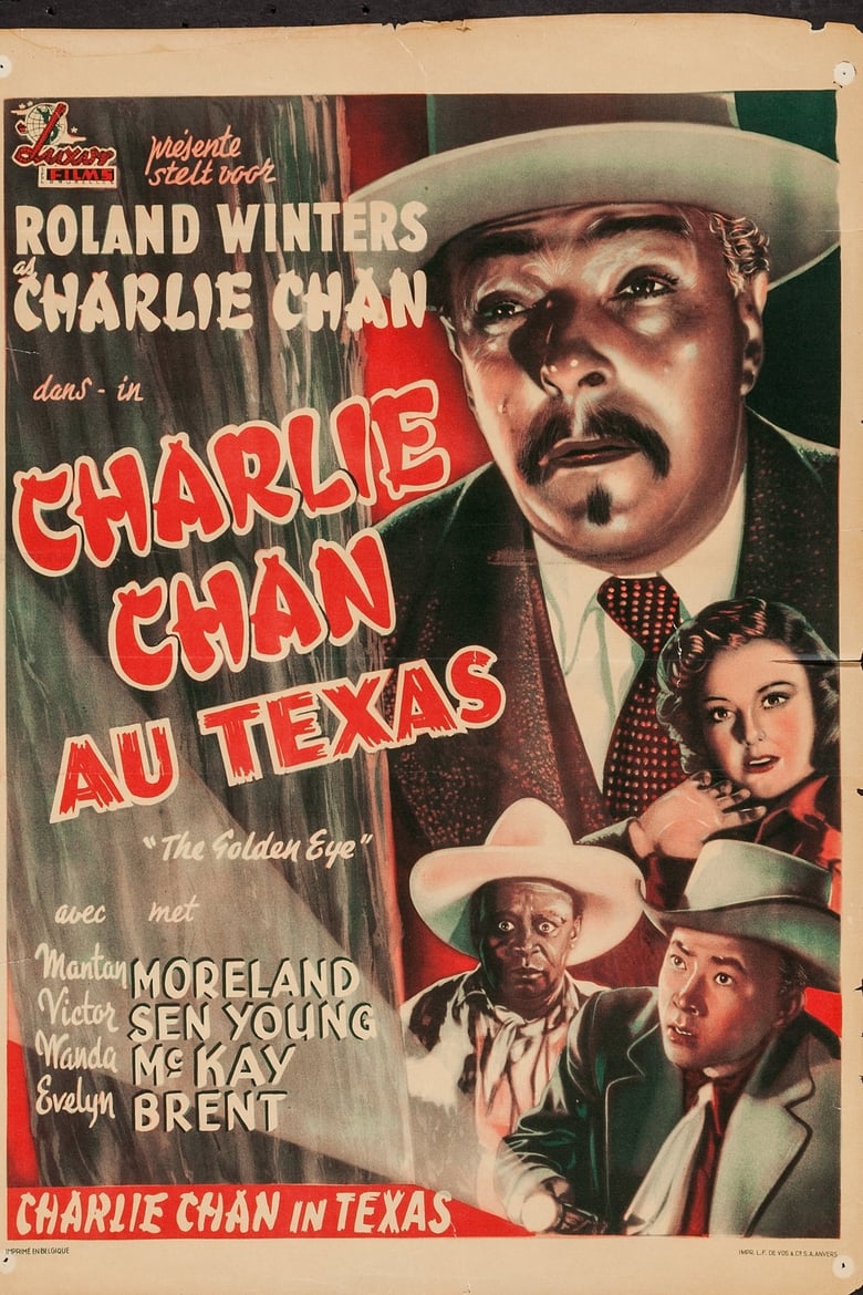 affiche du film Charlie Chan au Texas