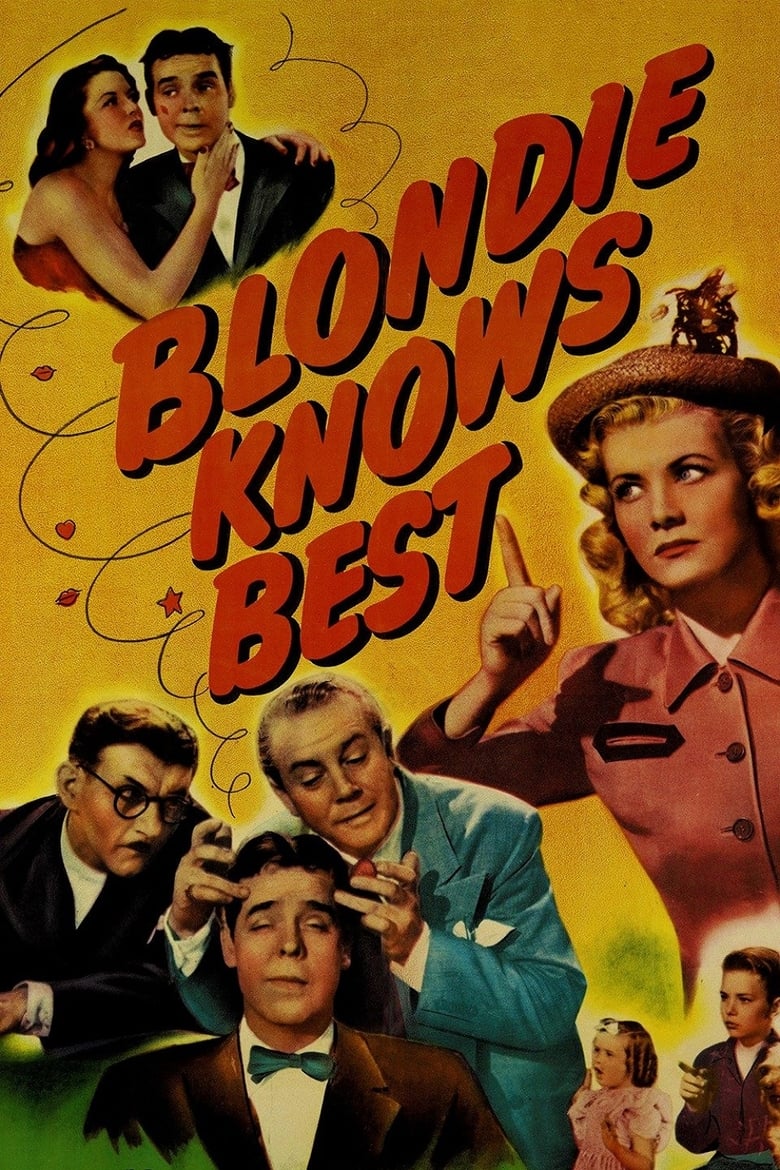affiche du film Blondie Knows Best
