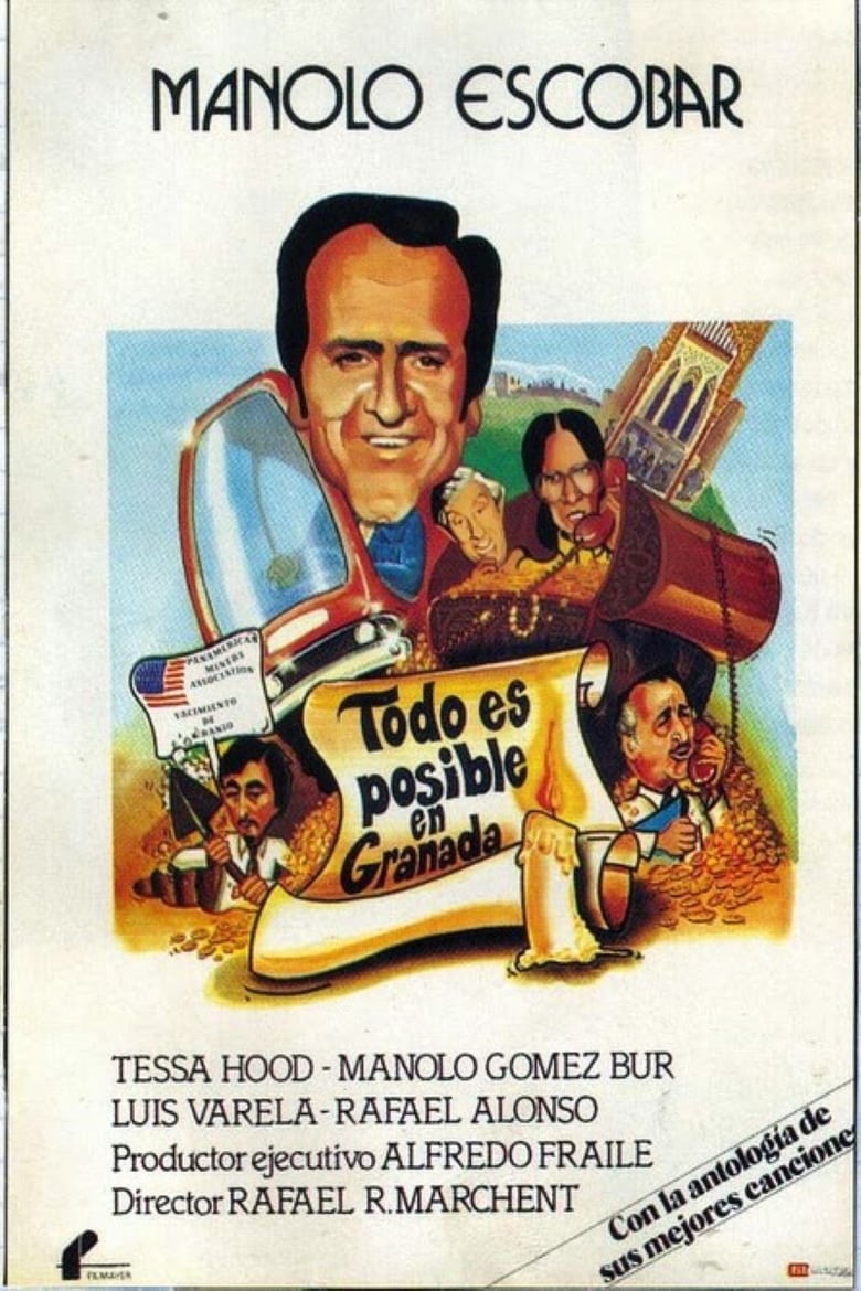 affiche du film Todo es posible en Granada