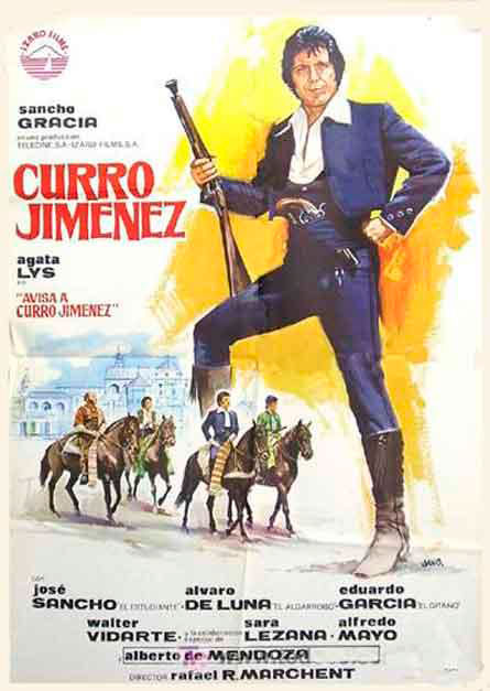 affiche du film Avisa a Curro Jiménez