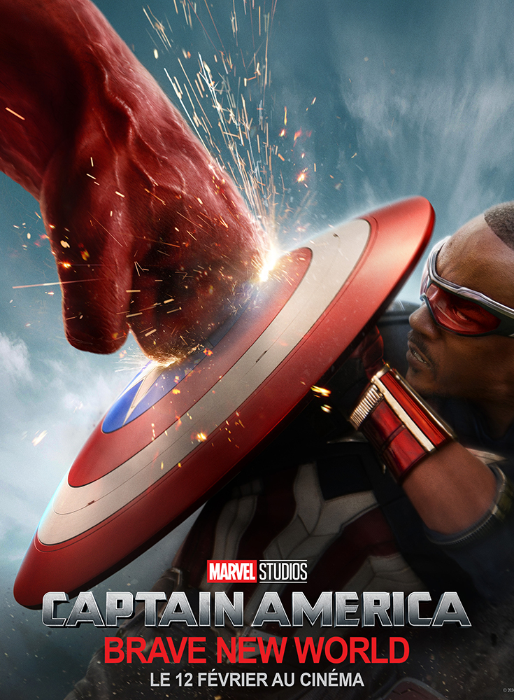 affiche du film Captain America: Brave New World