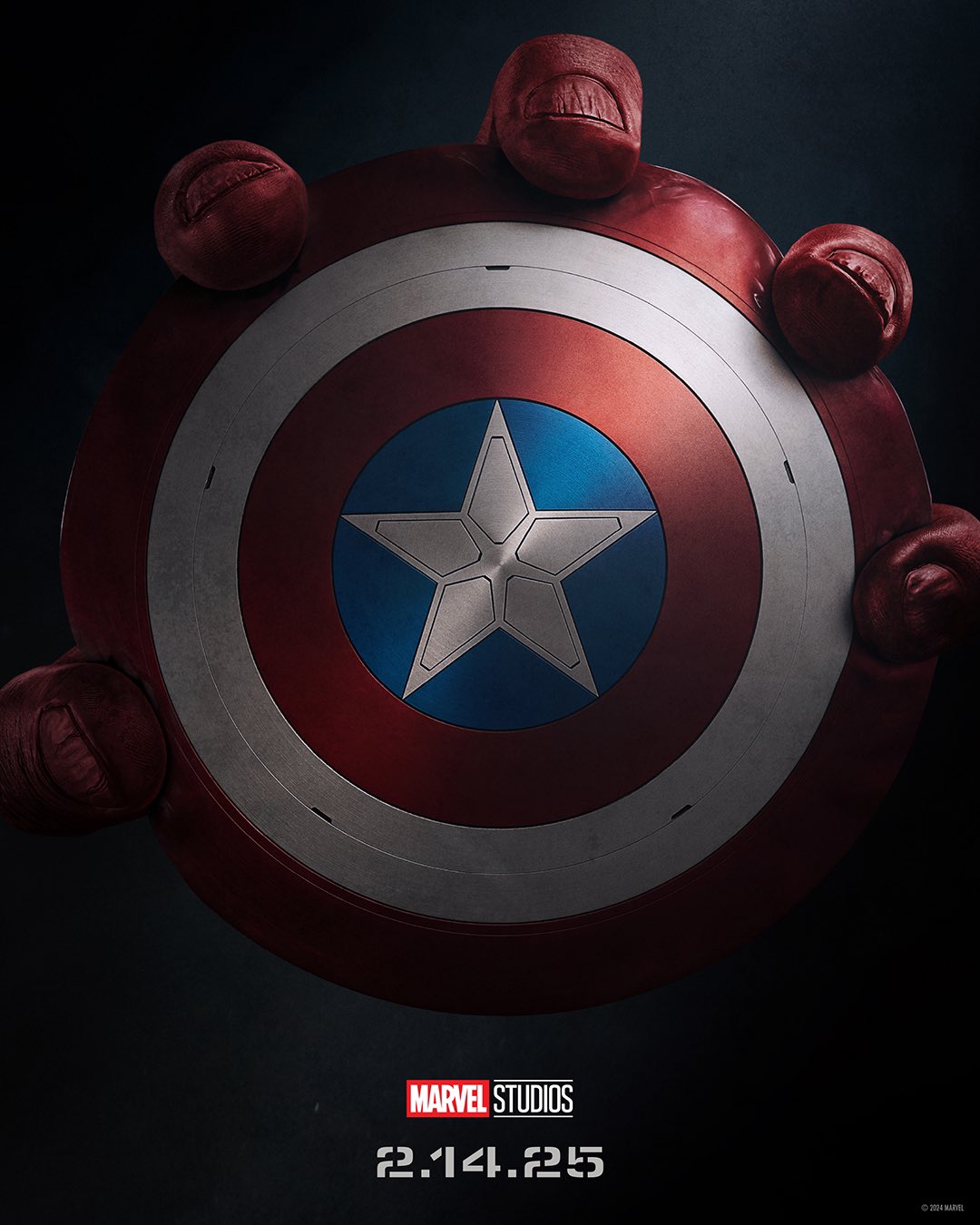 affiche du film Captain America: Brave New World