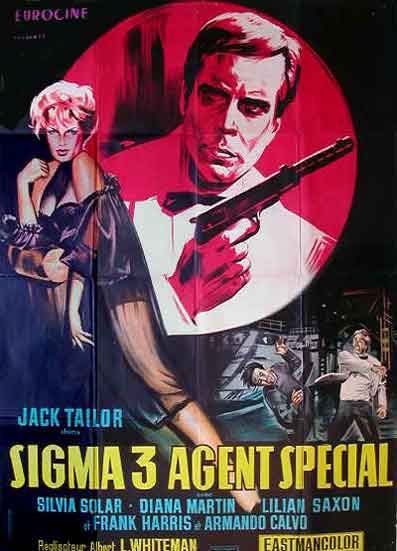 affiche du film Sigma Trois, agent special