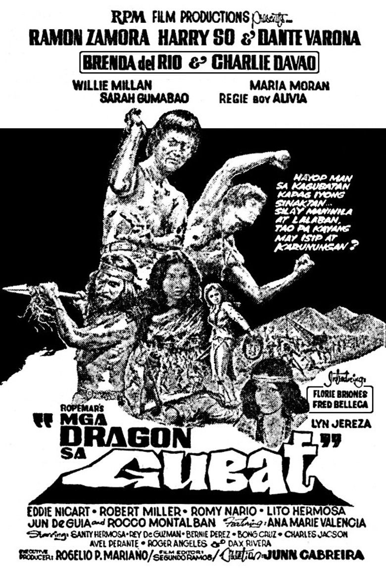 affiche du film Mga Dragon sa Gubat