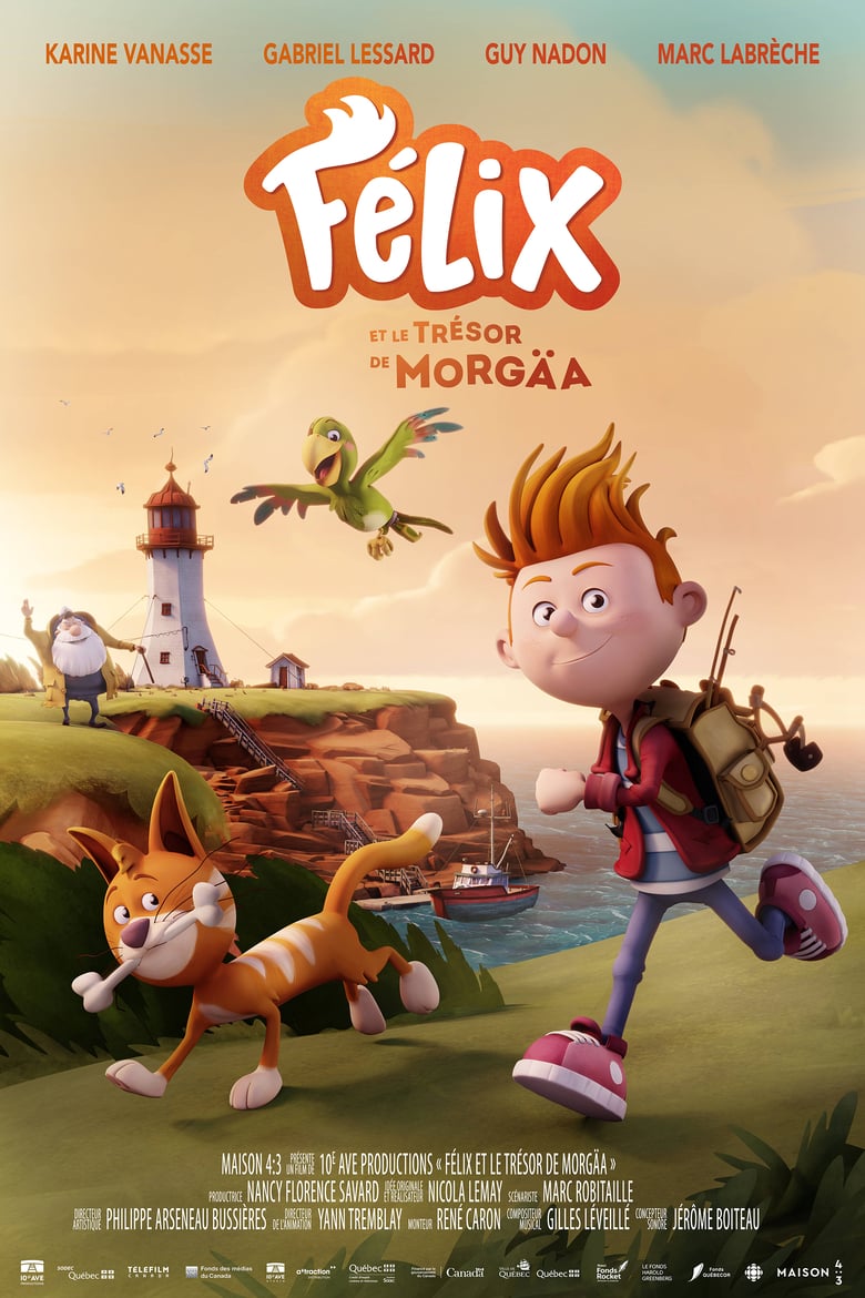 affiche du film Félix et le trésor de Morgäa