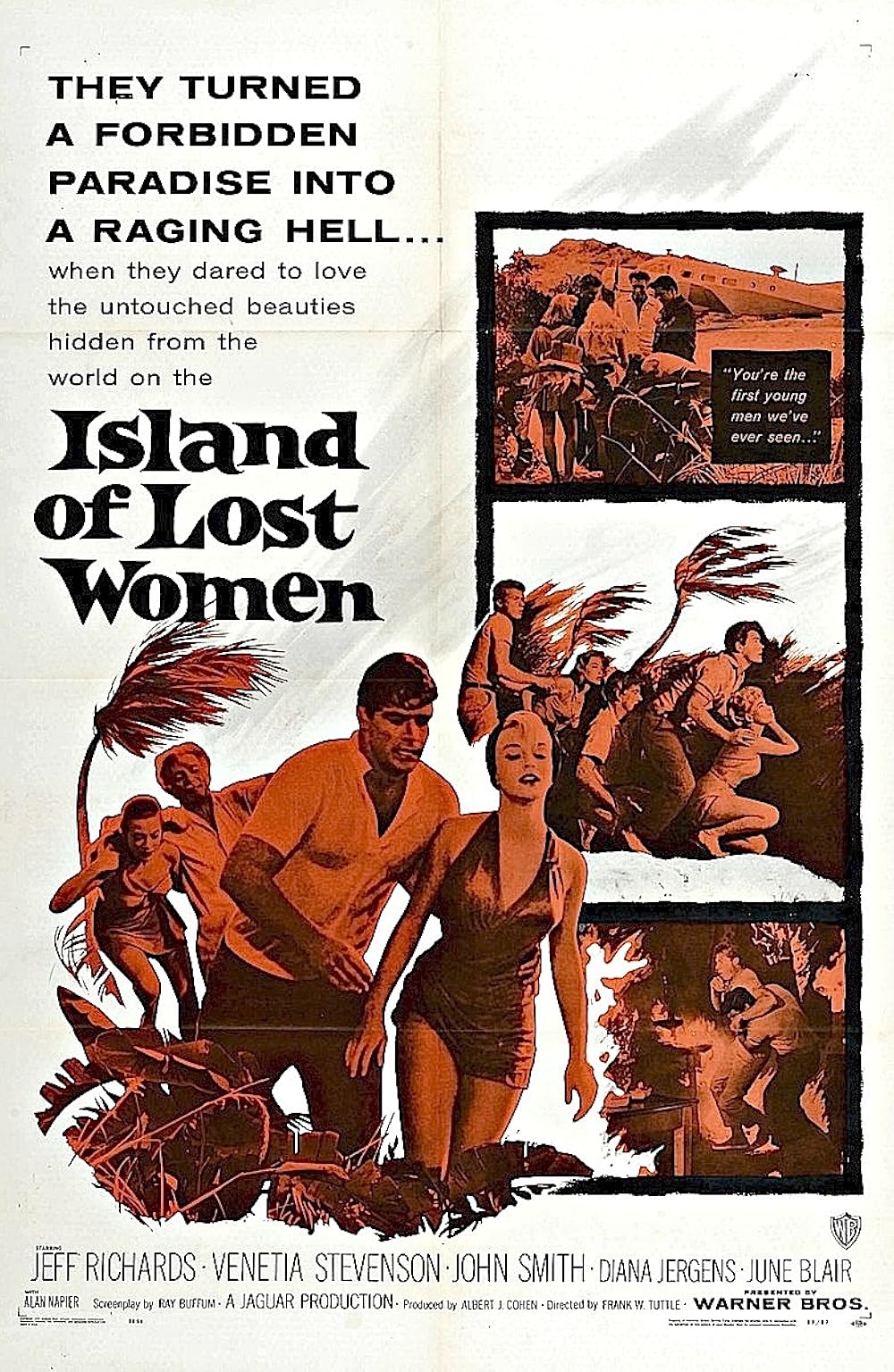 affiche du film Island of Lost Women