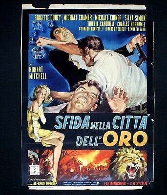 affiche du film Sfida nella città dell'oro