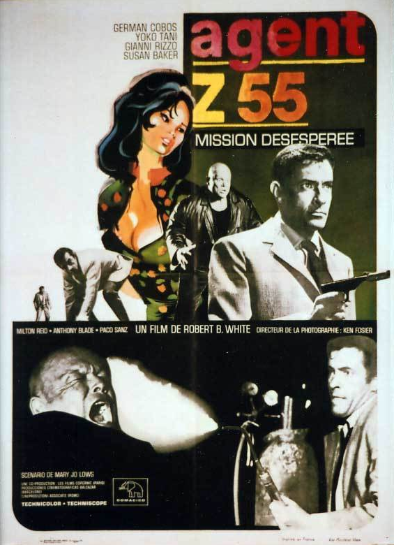 affiche du film Agent Z-55, mission désespérée