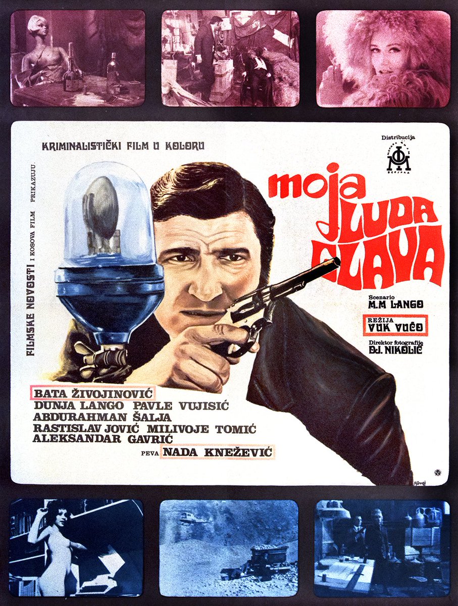 affiche du film Moja luda glava