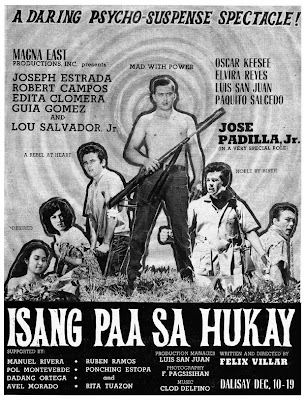affiche du film Isang paa sa hukay