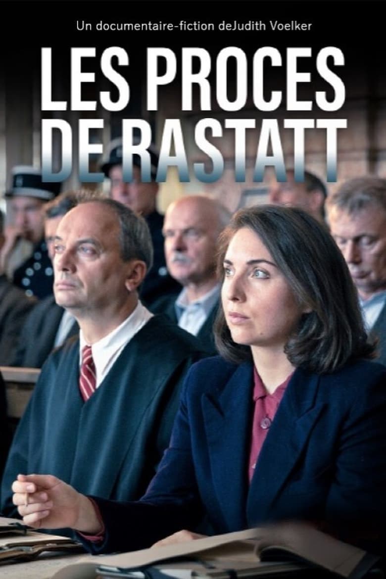 affiche du film Les procès de Rastatt : Des criminels de guerre devant la justice française