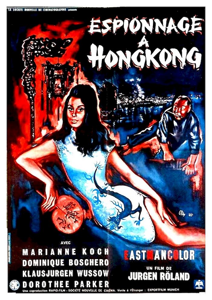 affiche du film Espionnage à Hongkong