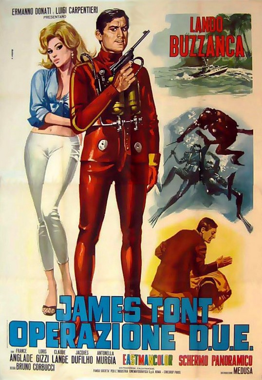 affiche du film James Tont operazione D.U.E.