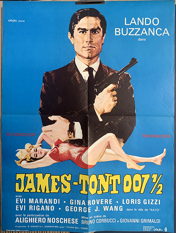 affiche du film JAMES-TONT AGENT 007 1/2