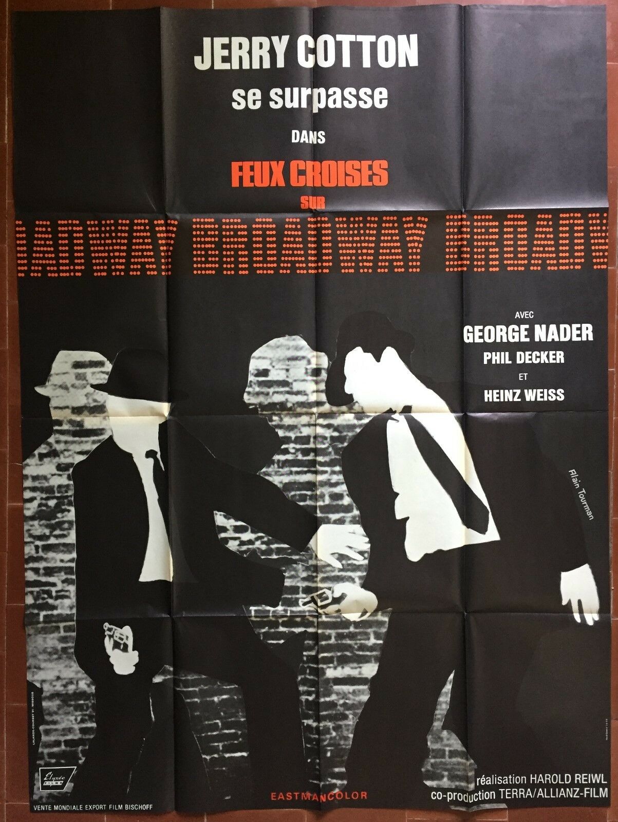 affiche du film Feux croisés sur Broadway