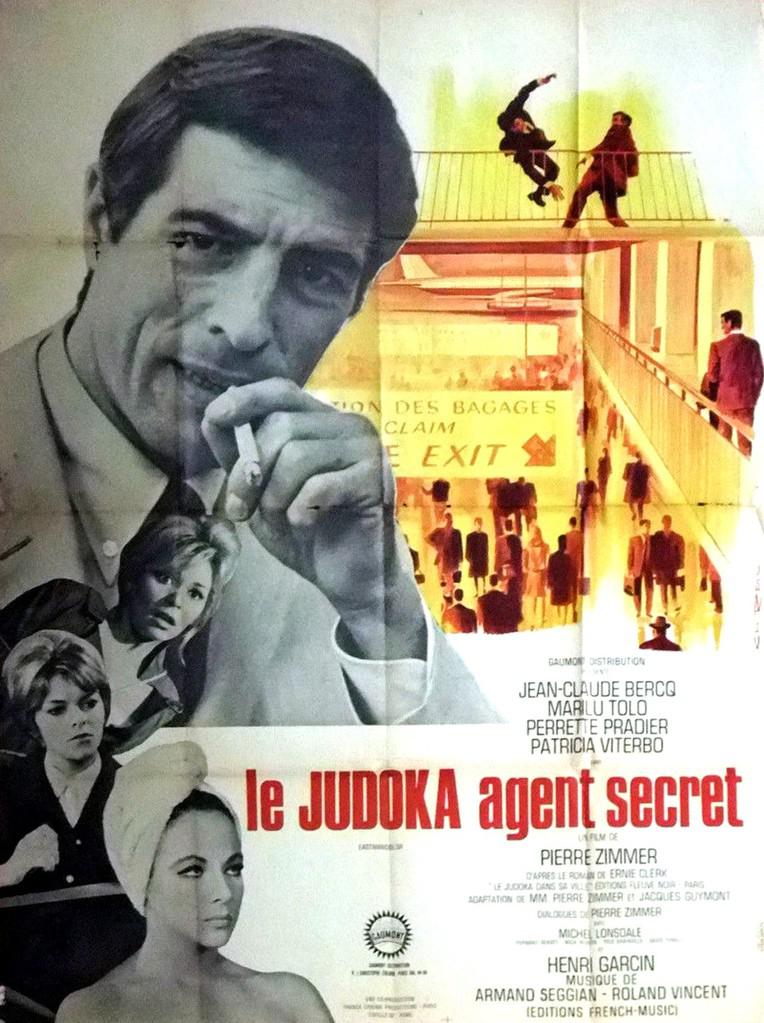 affiche du film Le Judoka, agent secret