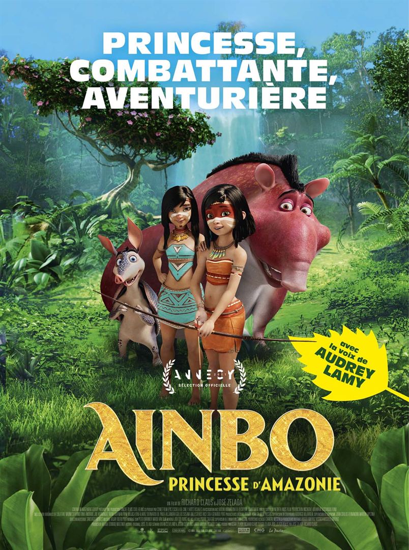 affiche du film Ainbo, princesse d'Amazonie