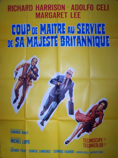 affiche du film Coup de maître au service de sa majesté britannique