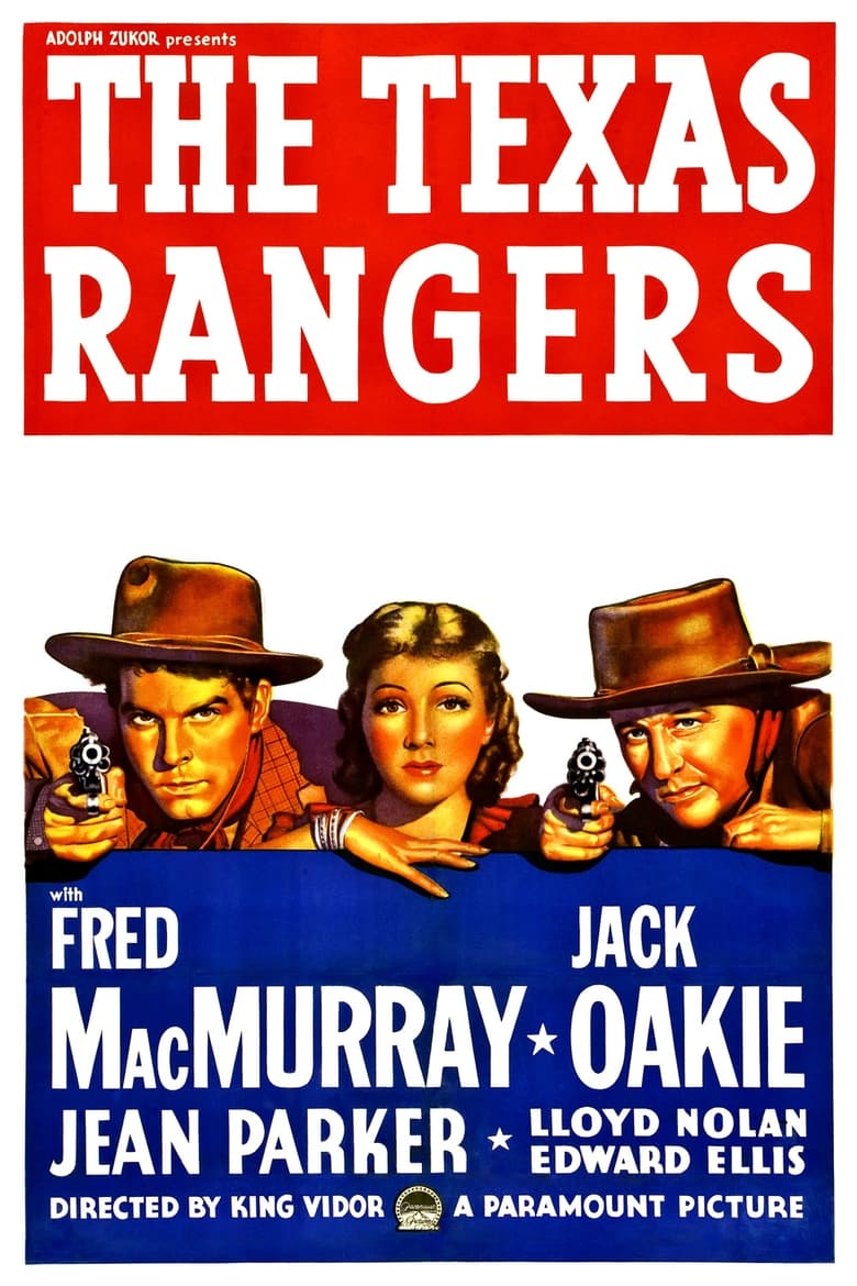 affiche du film The Texas Rangers