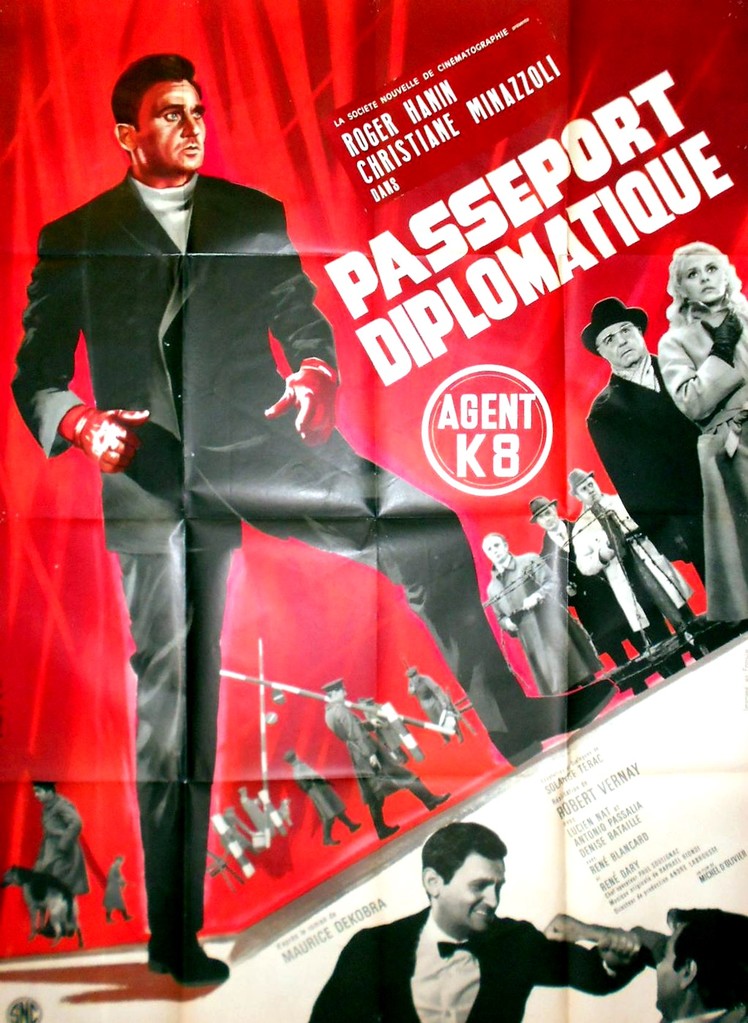 affiche du film Passeport diplomatique agent K 8