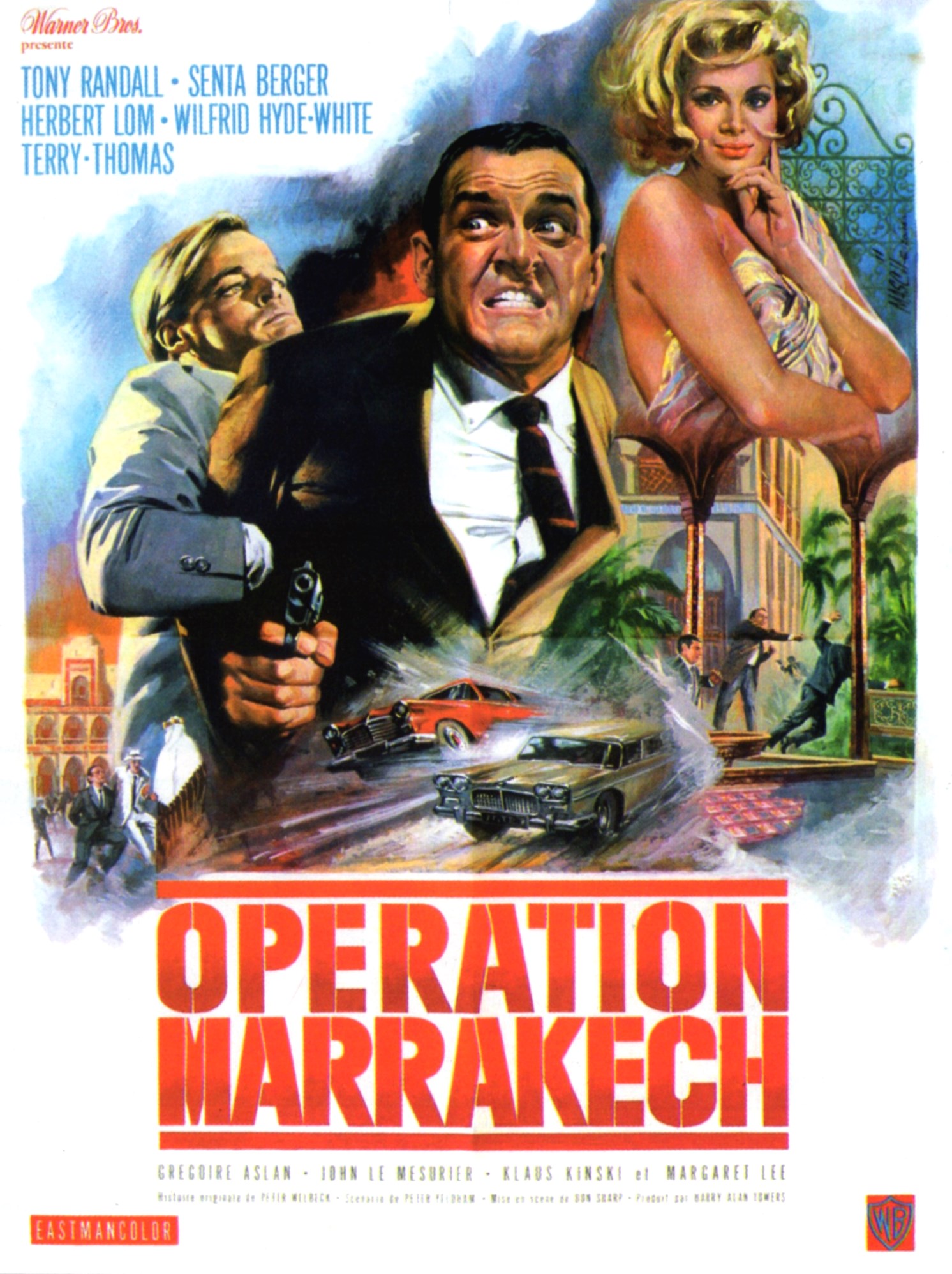 affiche du film Opération Marrakech