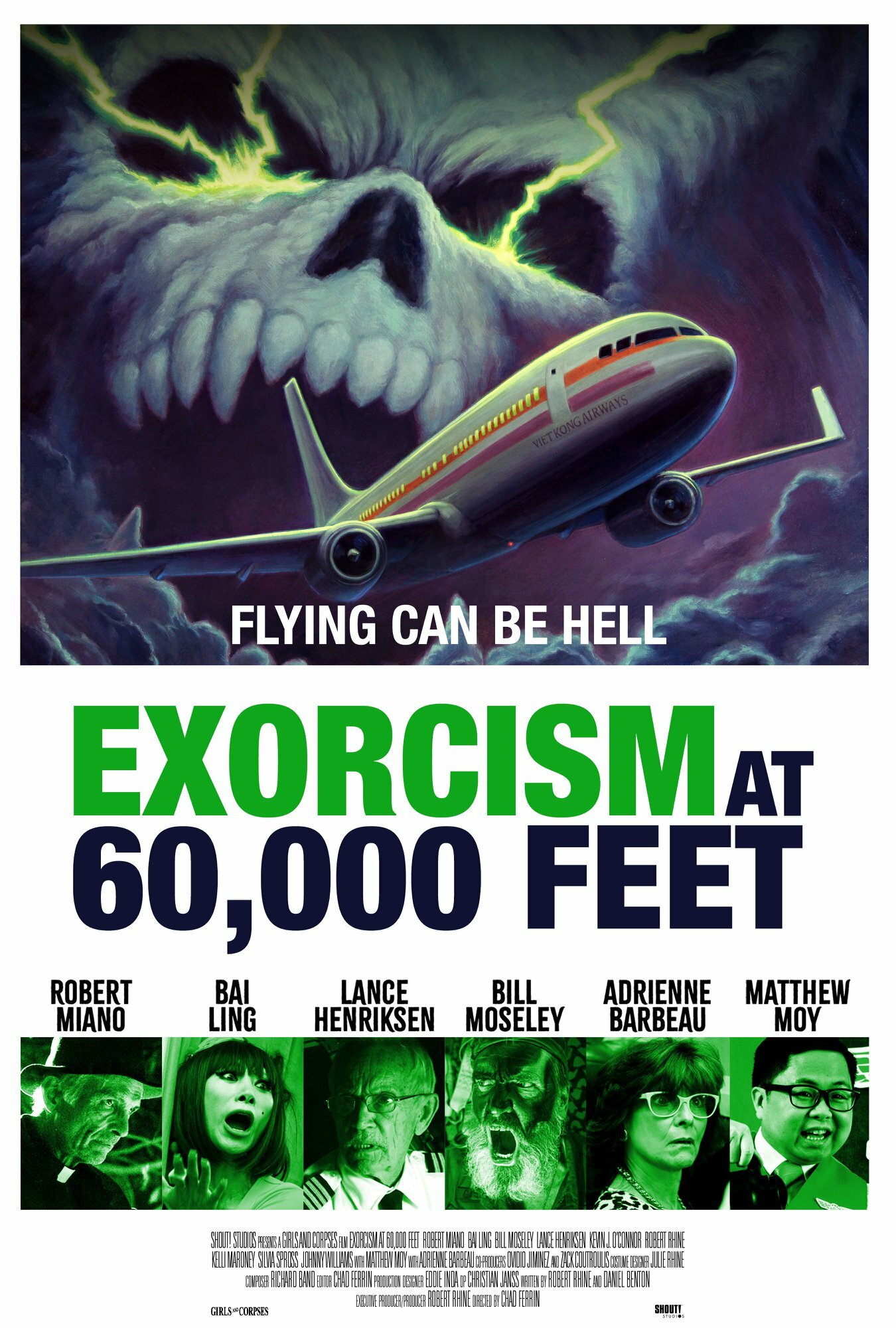 affiche du film Exorcism at 60,000 Feet