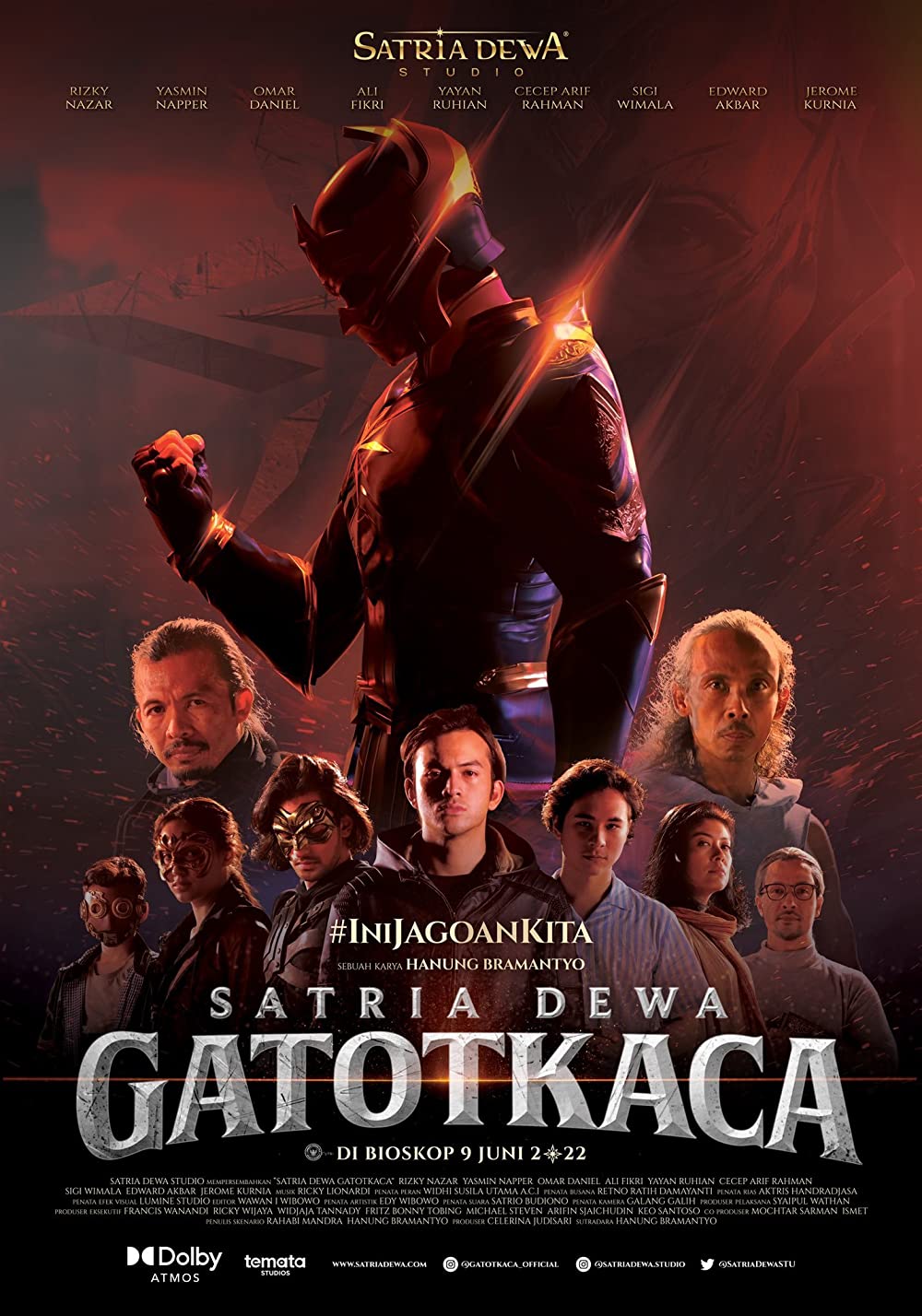 affiche du film Satria Dewa: Gatotkaca