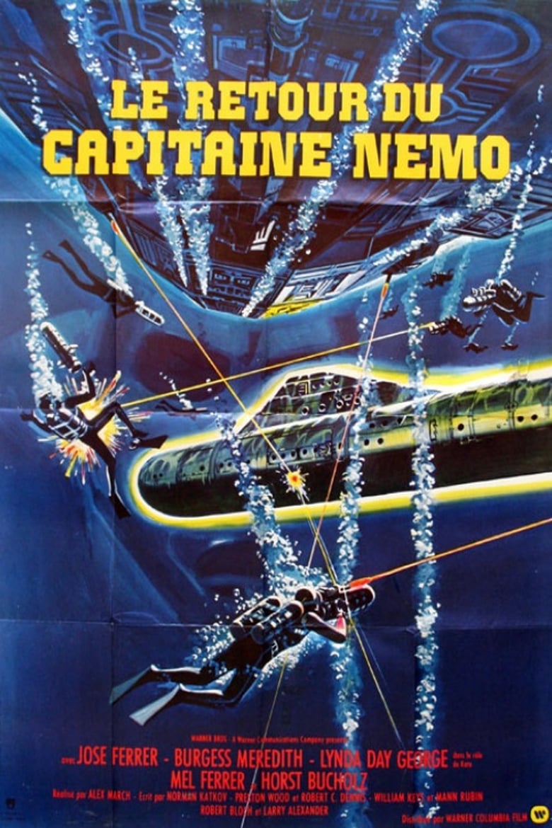 affiche du film Le retour du Capitaine Nemo