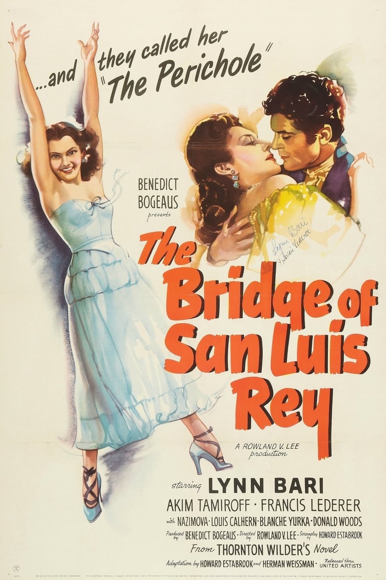 affiche du film The Bridge of San Luis Rey