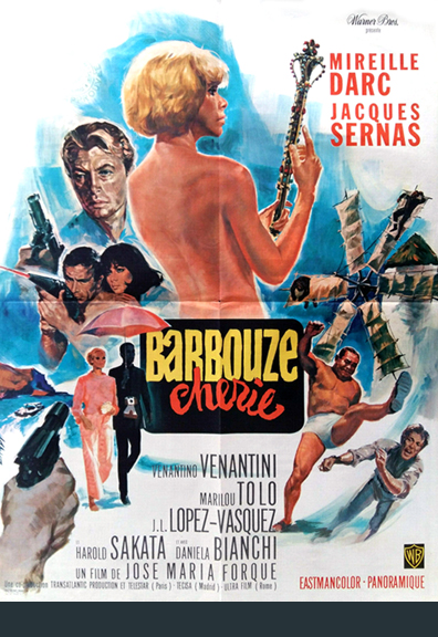 affiche du film Barbouze chérie