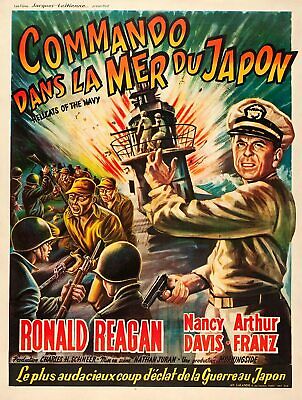 affiche du film Commando dans la mer du Japon