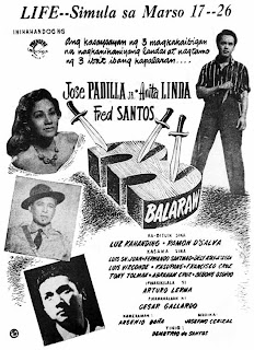 affiche du film Tatlong Balaraw